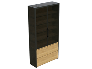 Estante Metálico de Doble Cara, Estilo Vintage, Resistente, para Exhibición de Alimentos en <span class=keywords><strong>Tiendas</strong></span> Gourmet - Product Image 5