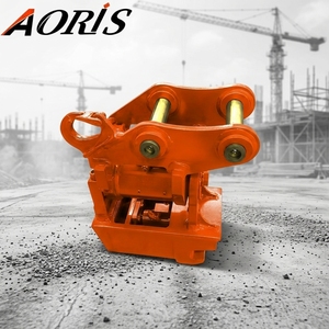 Attelage rapide hydraulique AORIS 90 degrés pivotant MS01 MS03 MS08 Powertilt pour excavatrices de 1 à 20 tonnes - Product Image 1