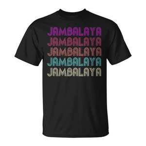 T-shirt Jambalaya Comfort Food From The South - Product Image 1