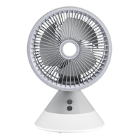Ventilateur de bureau rechargeable par USB 4000 mAh, ventilateur de circulation d'air silencieux, ventilateur électrique portable pour chambre, maison, bureau