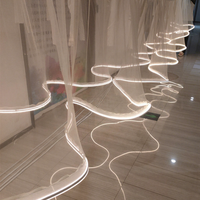 Lustres LED en plastique durables à alimentation secteur pour l'intérieur et l'extérieur, forme d'arche, multicolores, style européen, lumières de mariage, lumières de Noël
