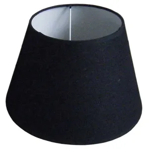 Lampshade Black Tc Fabric Round Lamp Shades Black Slip Lampshades