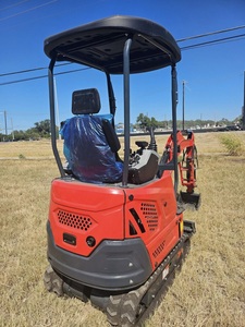 Mini excavadora usada de 1 tonelada y 2 toneladas, con motor Kubota Euro5, microexcavadora para uso en jardín. - Product Image 6