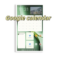 Calendario Digital ODM OEM de 21.5/23.8/32 Pulgadas con Pantalla LCD, Calendario Inteligente con Sincronización, Dispositivo Exclusivo con Google Calendar