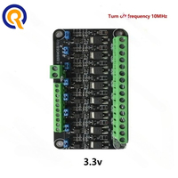 Module PMOSFET 8 canaux, microcontrôleur, amplification PLC, isolation par optocoupleur, contrôle PWM, interrupteur lumineux