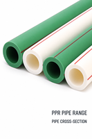 Tube en plastique PP-R pour système d'alimentation en eau, travaux de construction civile