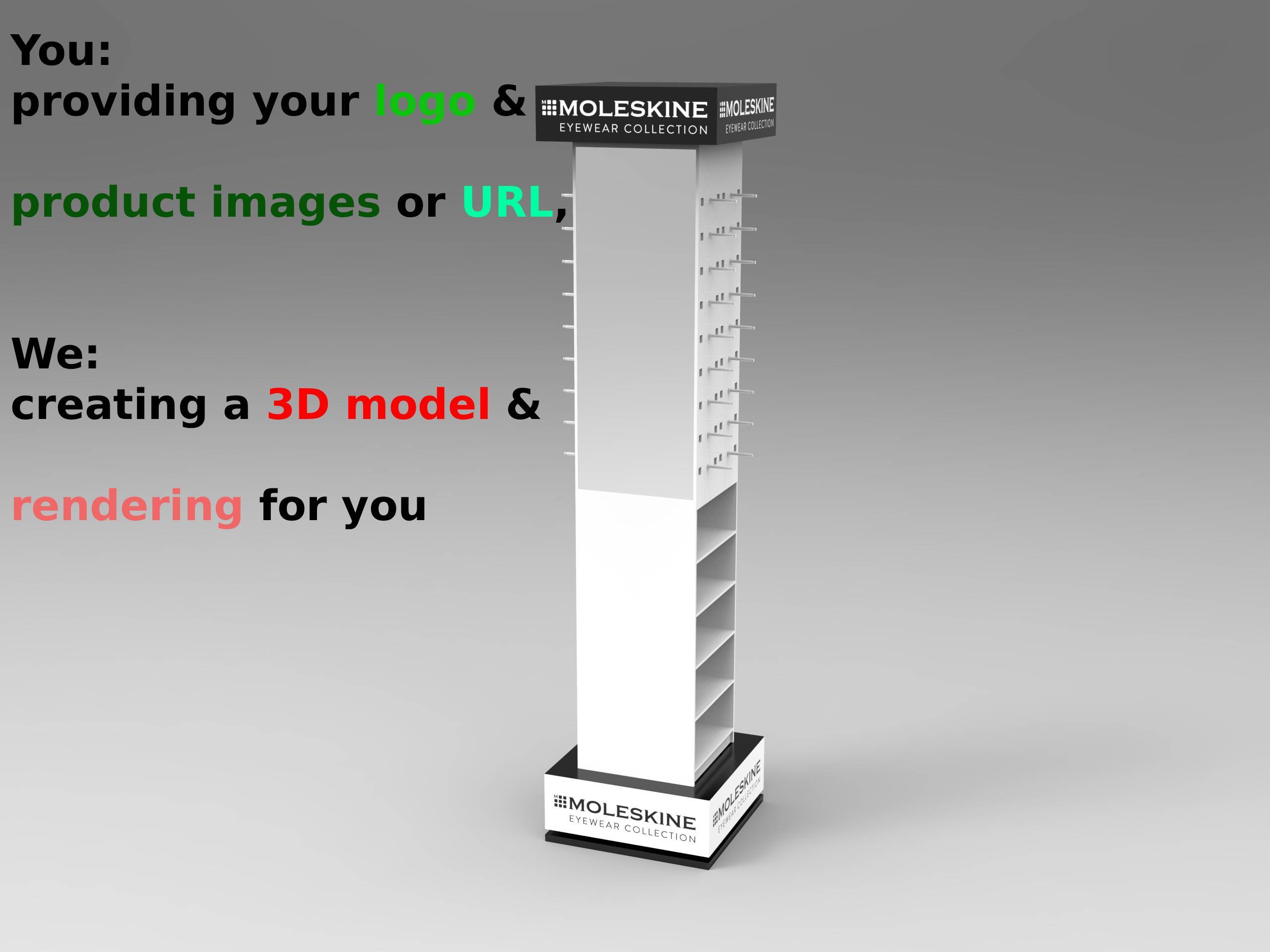 Custom Wood Eyewear Display Rack Multi – Functional Eyeglass & Sunglasses Display Stand for Retail Store — view 4