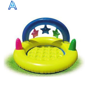 <span class=keywords><strong>Piscine</strong></span> gonflable ronde en PVC pour bébés et enfants, jeu d'eau gonflable sur le sol, pliable et portable, jouet <span class=keywords><strong>de</strong></span> <span class=keywords><strong>piscine</strong></span> - Product Image 1
