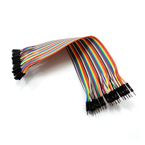 Dupont 40P Überbrückung kabel von Stecker zu Buchse für die elektronische Anwendung <span class=keywords><strong>Arduino</strong></span> Pi GPIO 1pin-1pin - Product Image 4