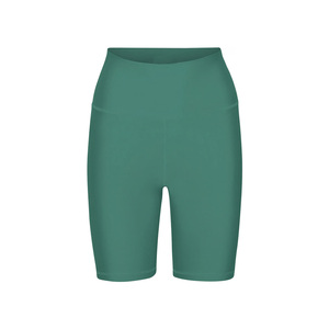 Shorts de Yoga para Mujer, Spandex/Poliéster, Cintura Alta, Tela Transpirable, Tallas Grandes, Comodidad y Cobertura - Product Image 1