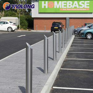 Úc tiêu chuẩn thép không gỉ Hướng dẫn sử dụng bãi đậu xe bollards với đèn giao thông rào cản để tránh va chạm - Product Image 2