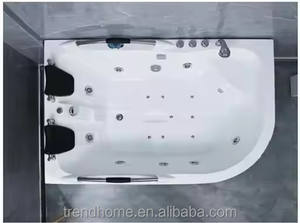 Bañera acrílica con forma de corazón <span class=keywords><strong>para</strong></span> interiores Whirlpool <span class=keywords><strong>para</strong></span> pareja, bañera de masaje SPA <span class=keywords><strong>para</strong></span> <span class=keywords><strong>dos</strong></span> <span class=keywords><strong>personas</strong></span> - Product Image 2