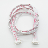Connecteur de fil Pa66 femelle à pas de XH2.5mm personnalisé PVC isolé 2-12 broches XH2.54 assemblage de faisceau de câbles avec 5 6 7 8 9 10 11 12