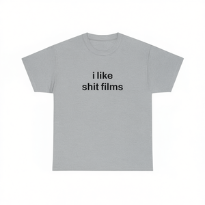 T-shirt unisexe à manches courtes et col rond I Like Shit Films, vêtements promotionnels pour adultes - Product Image 2