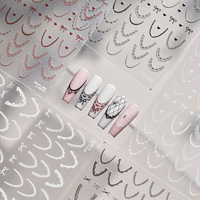 Nouveaux produits 2026 Tomoni : Accessoires de manucure française ultra-fins sans couture en dentelle, moins d'un dollar, jouets DIY
