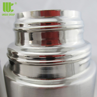 Bouteilles isothermes à double paroi en acier inoxydable 18/8, écologiques, pour adultes, design unique et durable, adaptées à toutes les saisons