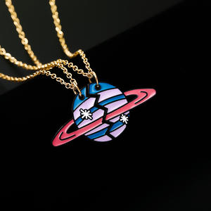 <span class=keywords><strong>Collares</strong></span> <span class=keywords><strong>de</strong></span> la amistad <span class=keywords><strong>para</strong></span> 2, collar <span class=keywords><strong>de</strong></span> la amistad con Corazón Dorado y plateado - Product Image 3