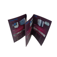 Flyers publicitaires personnalisés à prix avantageux, impression sur papier couché de haute qualité, brochures, dépliants, publicité