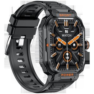 Montre connectée 2 en 1 avec écouteurs TWS, écran HD de 2,01 pouces, paiement NFC, moniteur de fréquence cardiaque, montre de sport - Product Image 2