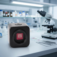 Kit de caméra de microscope métallurgique personnalisé pour microscope industriel monoculaire USB 1080P avec objectif zoom à monture C et carte de circuit imprimé de soudage