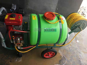 Chariot agricole 160L Pulvérisateur électrique à batterie à pousser à la main <span class=keywords><strong>sur</strong></span> <span class=keywords><strong>roues</strong></span> - Product Image 3