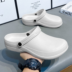 Zoccoli Medici Antiscivolo con Punta in Gomma - Pantofole Unisex per <span class=keywords><strong>Infermieri</strong></span> Sala Operatoria, Scarpe Chirurgiche per Sala di Monitoraggio e Laboratorio - Product Image 1