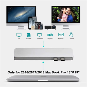 <span class=keywords><strong>Station</strong></span> d'accueil <span class=keywords><strong>USB</strong></span>-C 8-en-1 OEM en alliage d'aluminium avec lecteur de cartes TF/SD, répartiteur PD et hub <span class=keywords><strong>USB</strong></span> <span class=keywords><strong>3.0</strong></span> pour ordinateur portable – En stock - Product Image 4