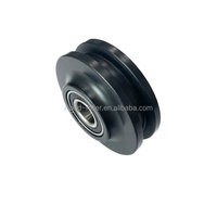 Poulies à rainure en v avec roulement 625zz 6000rs, petite poulie en plastique nylon pour porte et fenêtre, roulement à rouleaux, poulies à rainure en U