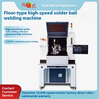 Machine de soudage sélectif automatique FPC à commande motorisée haute vitesse 220V avec vision CCD de type aérien, soudeuse laser à ondes 2.2kW