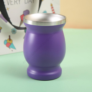 Vente en gros LMK204 – Mini-gourde isotherme double paroi en acier inoxydable 304, forme pot de fleurs - Product Image 3