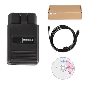 Outil de diagnostic automobile filaire USB MicroPod 2 WiTech17.04.27 OBD2 pour Chrysler Fiat - Product Image 1