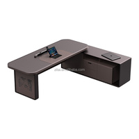 Zitai Bureau contemporain haut de gamme pour PDG et cadres Design moderne Rangement spacieux pour les directeurs Présidents Directeurs