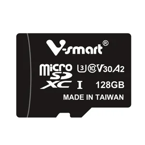 صنع في تايوان ضمان طويل عالية السرعة بطاقة TF بطاقة ميركو 128 جيجا بايت مع شعار مخصص بالجملة