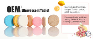 GMP工場OEMコラーゲン発泡性スキンケア発泡性タブレットサプリメントプライベートラベル - Product Image 2