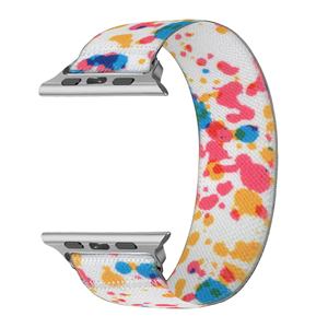 金属アダプター3DプリントナイロンソロループストラップXS S M <span class=keywords><strong>L</strong></span>サイズApple Watchシリーズ用ユニセックス - Product Image 1