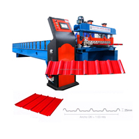 Machine industrielle de profilage à froid Tr5 pour la fabrication de tôles de couverture en Aluzinc