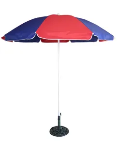 Parapluie d'extérieur à cadre métallique pour bar