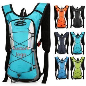 Custom Logo Lightweight Bicycle <b>Hydration</b> Pack Outdoor Waterproof Nylon Cycling Sports Backpack With Water <b>Bladder</b> - Product Image 1
