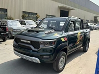 Pick-up électrique pour passagers avec une autonomie de 101 à 200 km, un moteur de 50 kW, un couple de 200 à 300 Nm et une batterie de 30 kWh