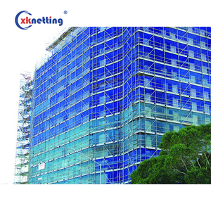 Andamio Escombros Pantalla construcción andamio Red Escombros malla de seguridad para la construcción