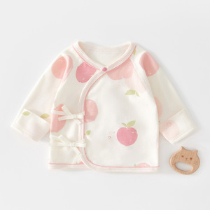 Ropa de Punto Unisex para Bebés Recién Nacidos de 0 a 3 Meses, Estilo Monje, Sin Costuras, 100% Algodón, para Primavera y Otoño - Product Image 1