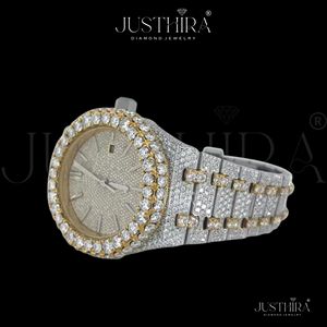 Top Selling Moissanite Diamond Quartz <b>Watch</b> <b>Women</b> Fashion Jewelry Waterproof Gift <b>Watch</b> Available In Bulk Quantity - Product Image 4