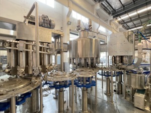 10000bph tập trung táo xoài hạt nước ép trái cây bột giấy 4 trong 1 làm đầy Máy chế biến dây chuyền sản xuất nhà máy - Product Image 5