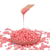 Nouvel Arrivage 1000g Perles de Cire Dure Indolore la Plus Forte à Base de Colophane, Lait d'Aloe, Épilation Faciale, Épilation au Miel et à la Rose
