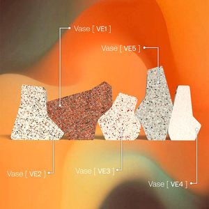 แจกัน Eclat Ve3 + Ve5 + Ve4 + แจกันดอกไม้ Ve1ทนทานต่อการฉีกขาดกระถางเรขาคณิตหินขัดปลอดสารพิษ - Product Image 3