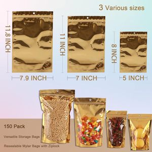 Bolsa con Cierre Ziplock de BOPP/VMPET/PE Reciclable, Resistente a la Humedad, Impresa con Serigrafía, 50g 100g, para Envasado de Alimentos, Disponible en Stock - Product Image 3