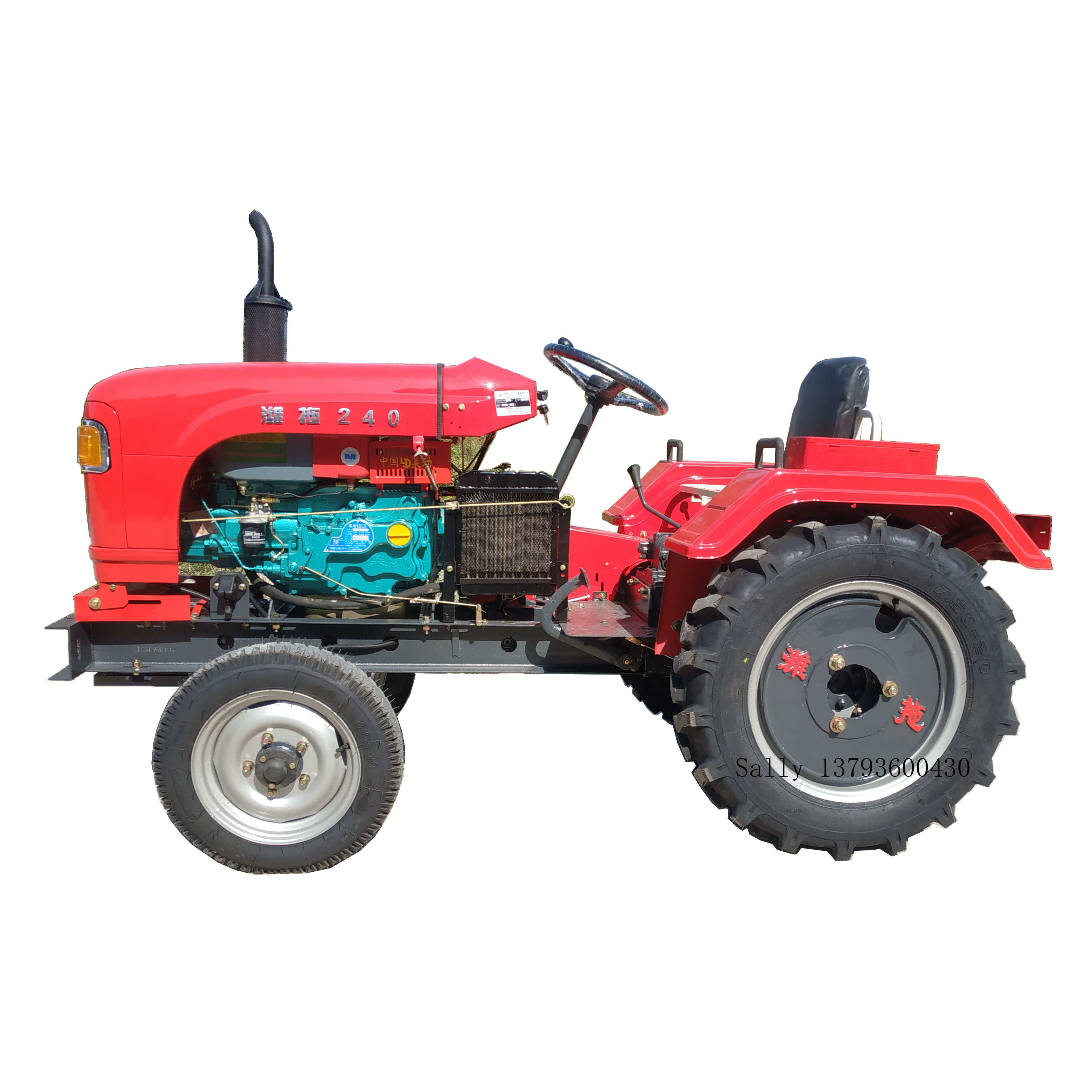 TS Series การส่งผ่านสายพานการทำฟาร์มแบบจีนรถแทรกเตอร์การเกษตร20HP 2WD