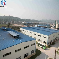 Jeûnent assemblent l'entrepôt préfabriqué d'atelier de structure métallique de hangar de contrôle de ferme préfabriqué de bâtiment de structure métallique