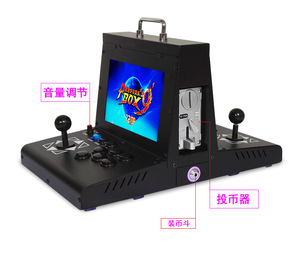 Console di Gioco Arcade da Strada con <span class=keywords><strong>2000</strong></span> <span class=keywords><strong>Giochi</strong></span> in 1, Mini Joystick in Metallo Multilingue, Garanzia di 1 Anno per 2 Giocatori - Product Image 5