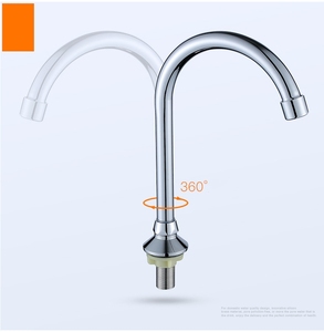 Lieux publics utilisation hospitalière Accessoires de lavage Laiton temporisé avec lavage du pied de lit Robinet de lavabo froid - Product Image 4